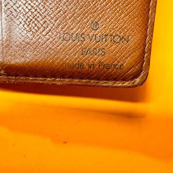 Louis Vuitton Brown and Gold Monogram Card Holder pocket organizer - Picture 5 of 12